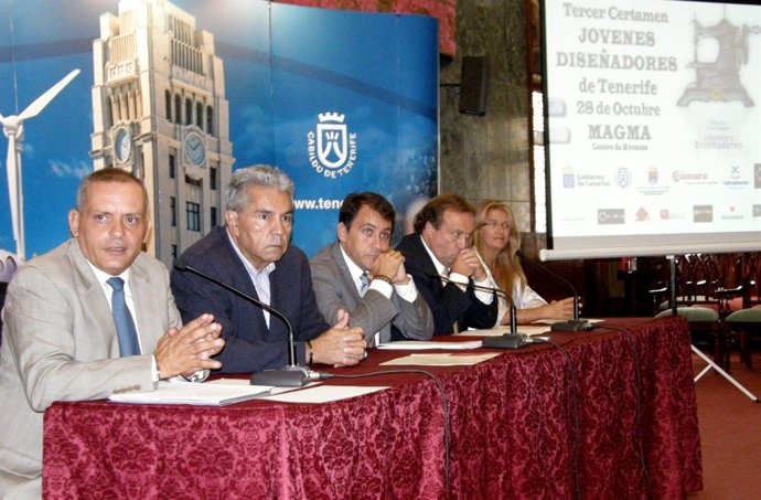 Momento de la presentación del III Concurso Internacional de Jóvenes Diseñadores