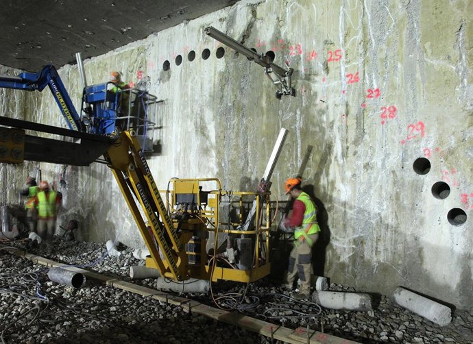 Los trabajos del túnel del metro bajo la ronda oeste han comenzado