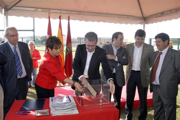 Granados ha visitado el polideportivo de Alpedrete