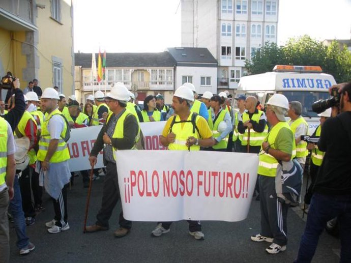 protestas carbón Galicia