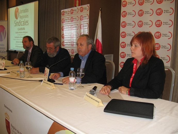 Cándido Méndez se dirige a los delegados sindicales