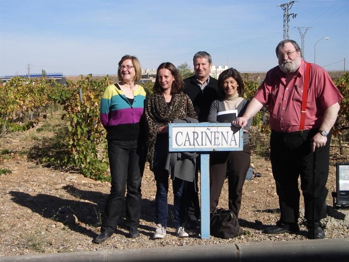 Periodistas inglesias en D.O. Cariñena