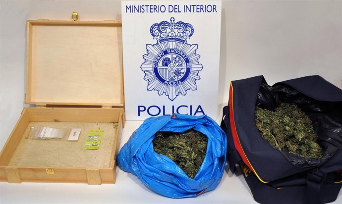 Marihuana incautada en Huesca
