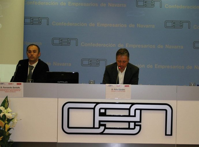 Fernando Santafé y Félix Bariáin presentan la jornada sobre venta directa en el 