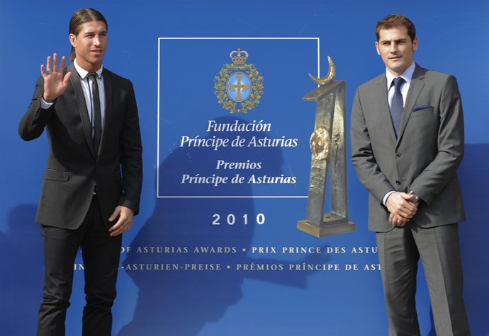 Íker Casillas y Sergio Ramos