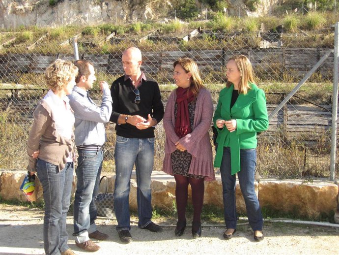 Visita PP al tren de Manacor