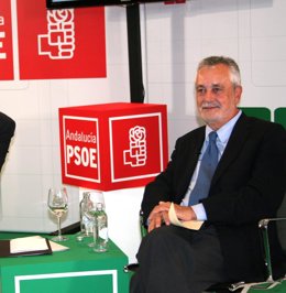 Griñán, durante un acto del PSOE-A