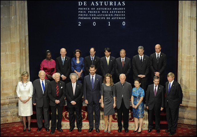 Los príncipes y los galardonados