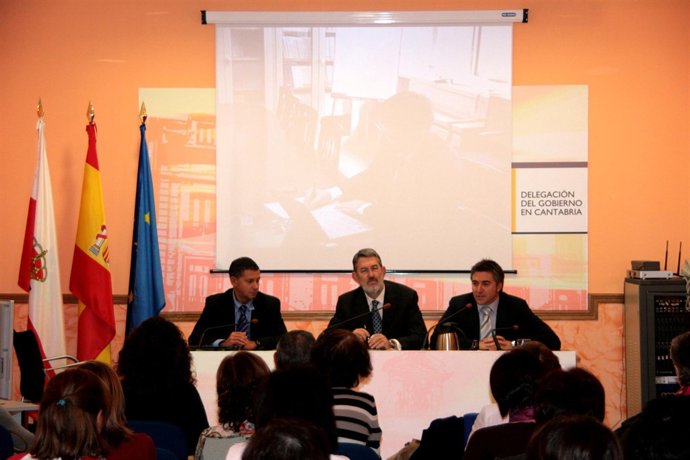 Ibáñez durante la clausura del curso