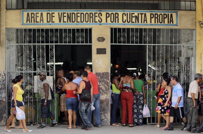 Actividad económica privada en Cuba