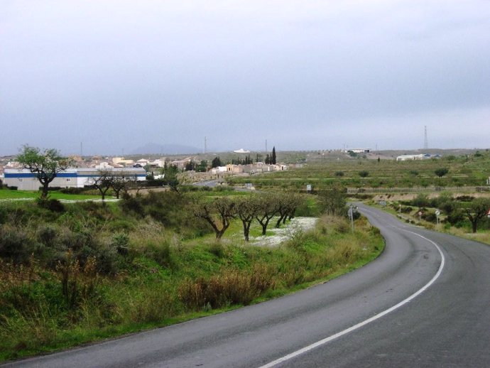 Imagen actual de la carretera de Barqueros