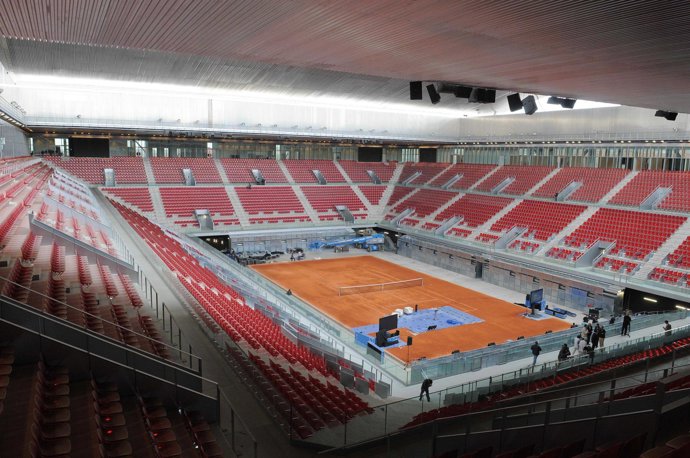 Aspecto de la Caja Mágica, donde se celebrará la entrega de premios