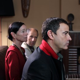 Chaplin y Fernández en 'La Mosquitera'