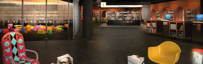 Mediatekaren instalazioen irudi bat