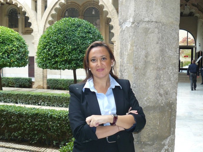 Mayte Pérez, candidata del PSOE a la Alcaldía de Teruel