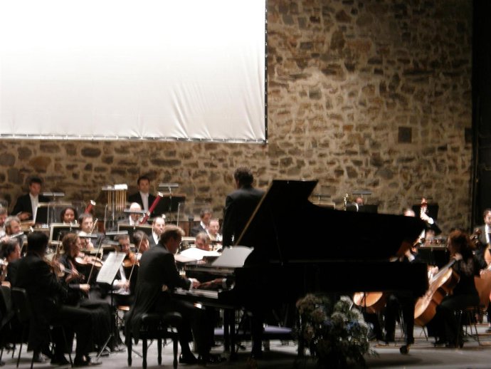 Momento del concierto