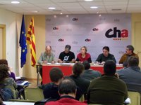 Ibeas (CHA) considera "incompatibles" los cargos que acumula Marcelino Iglesias