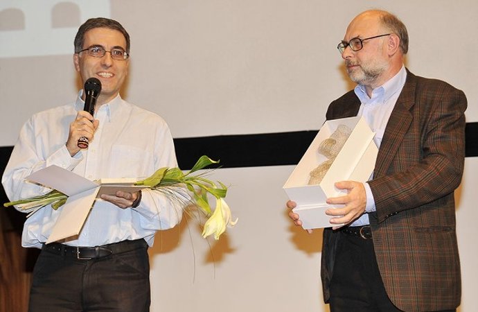 Fernando Usón, en el Festival de Cortos de Brno (República Checa)