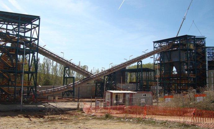 La planta de captura de CO2 que Ciuden construye en León