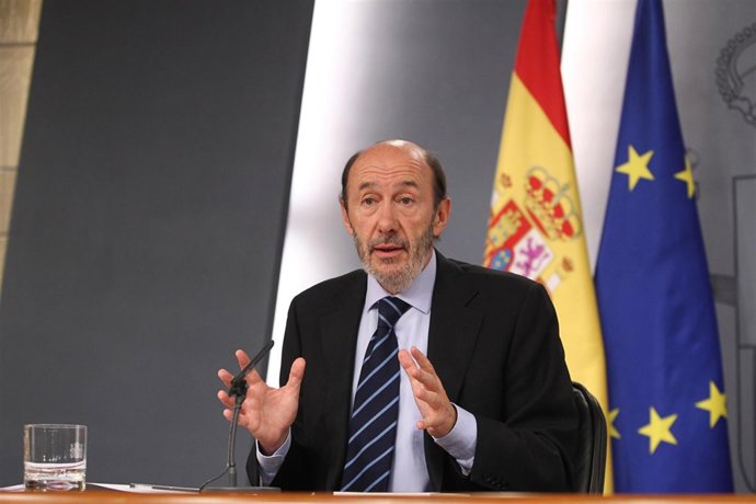 Rubalcaba, en consejo de ministros