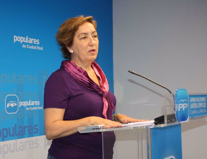 La diputada del PP María Luisa Soriano