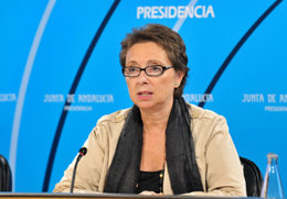 La consejera de Hacienda y Administración Pública, Carmen Martínez Aguayo