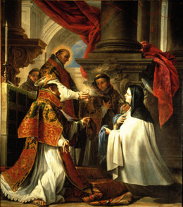 Juan Martín Cabezalero, Comunión de Santa Teresa (1670)