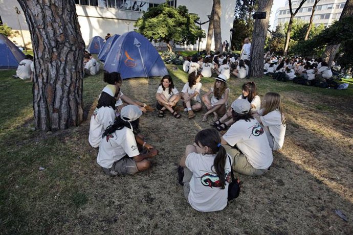 Jóvenes en la ruta Quetzal