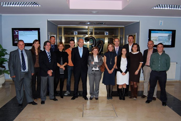 Asistentes a la primera reunión en Zaragoza.