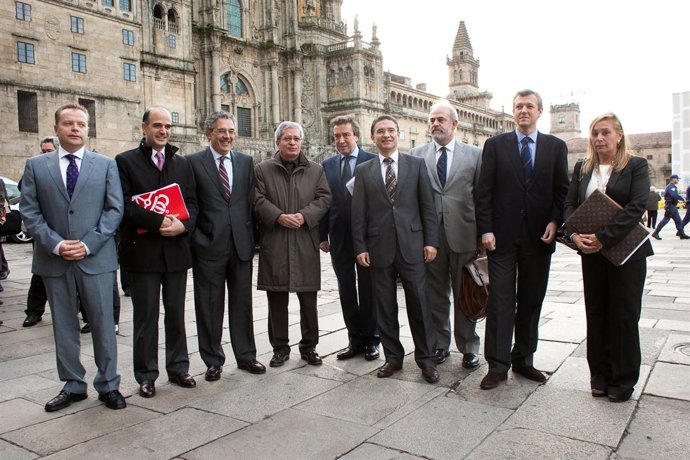 O conselleiro de Presidencia, Administracións Públicas e Xustiza, Alfonso Rueda,