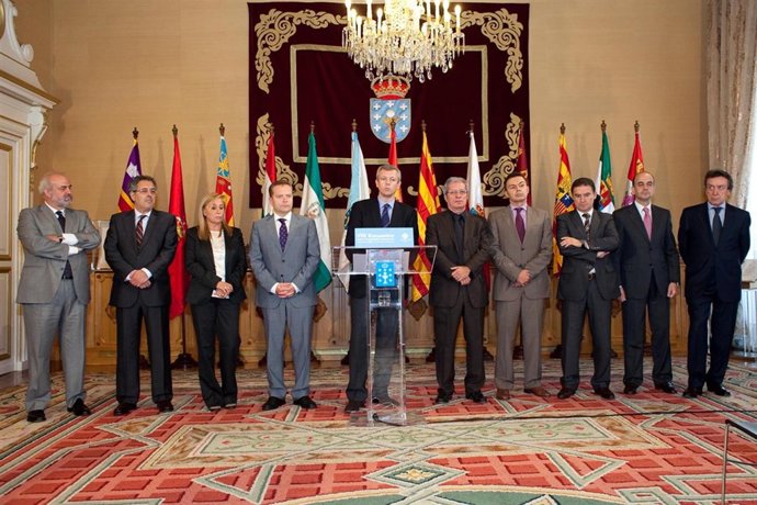 O conselleiro de Presidencia, Administracións Públicas e Xustiza, Alfonso Rueda,