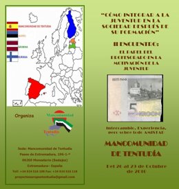 Folleto del encuentro europeo en Tentudía