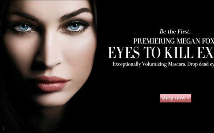 Megan Fox, imagen del nuevo rimmel de Giorgio Armani 'Eyes to Kill Excess'