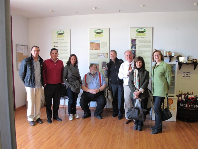 Periodistas británicos visitan la D.O. Campo de Borja
