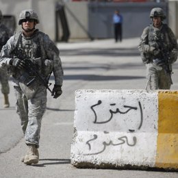 Soldados en Irak