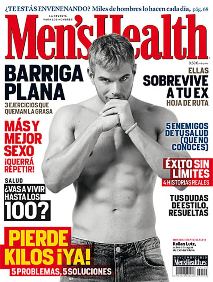 Kellan Lutz en la portada de Men's Health