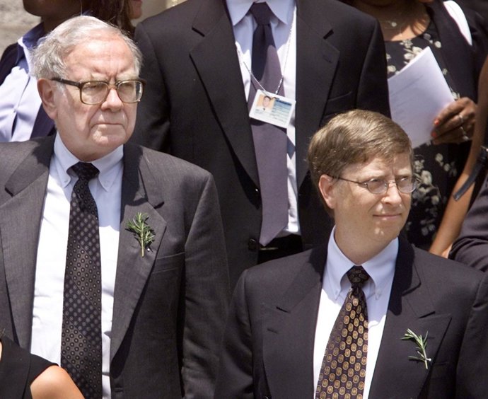 Bill Gates y Warren Buffet