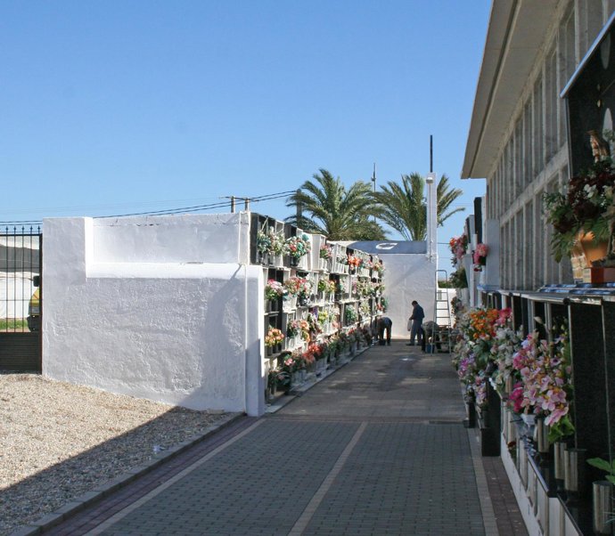 Imagen de un cementerio andaluz