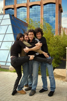 Carolina Pereletti, Fernando Tejero, Diego Peretti y Chino Darín.