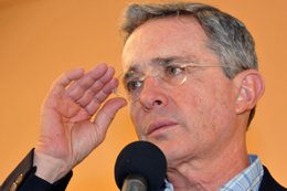 El ex presidente de Colombia Álvaro Uribe.