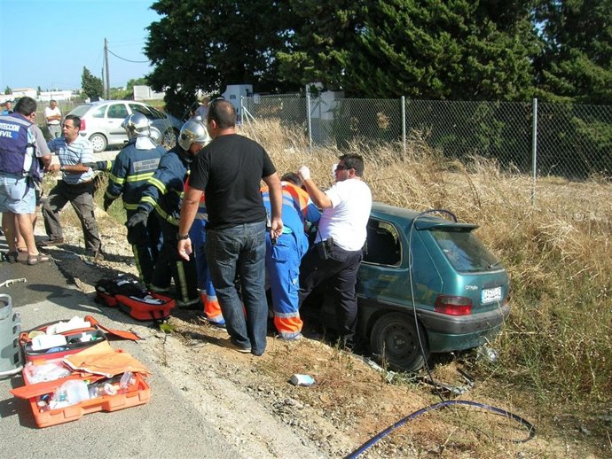 Accidente en la N-340