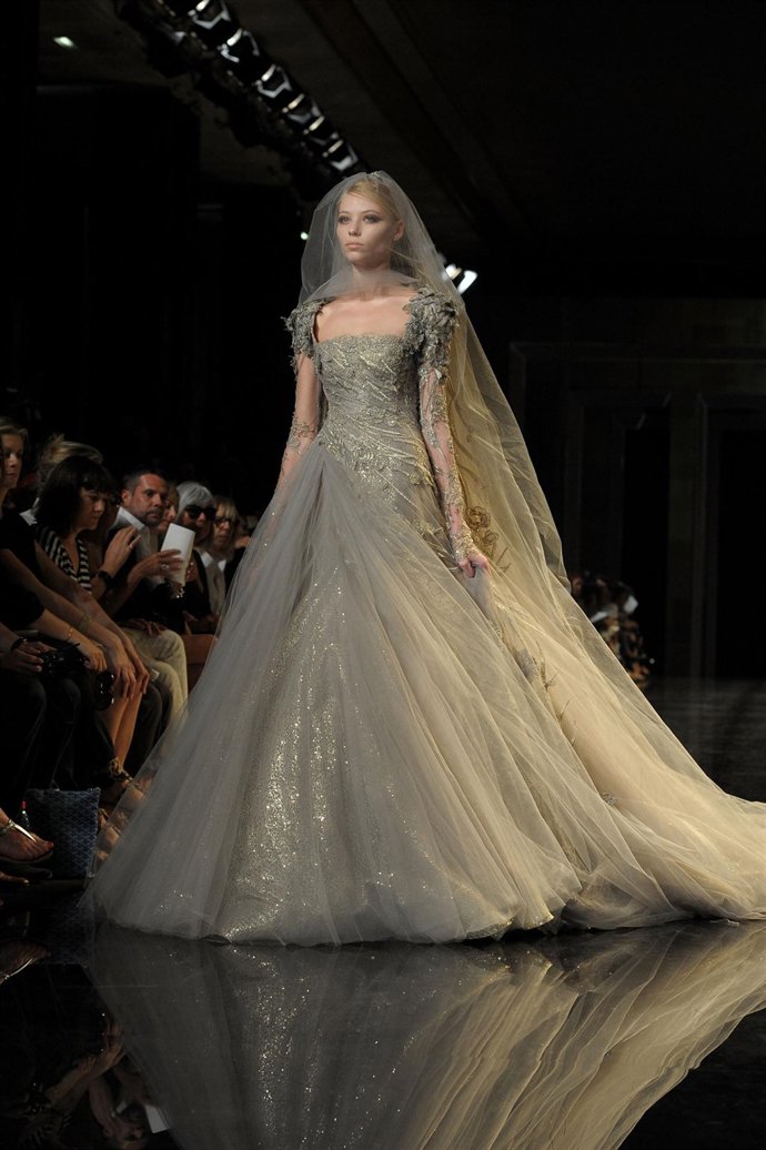 El vestido de novia de Katy Perry - Elie Saab Haute Couture Spring 2011