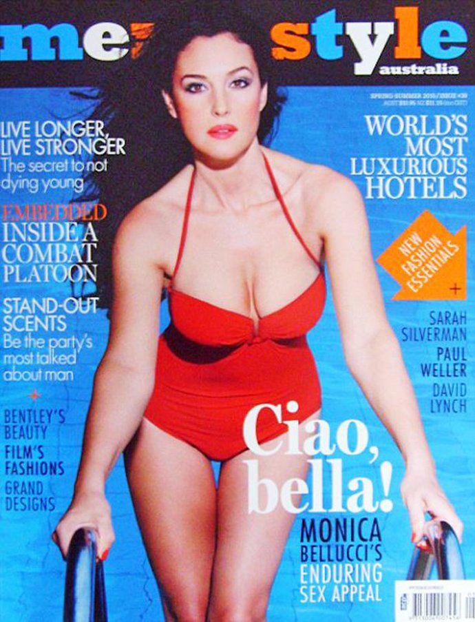 Monica Bellucci para 'Men's Style'