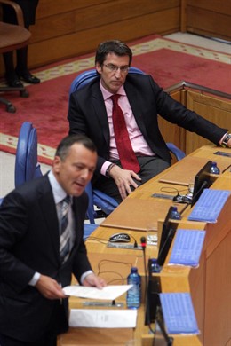 O PRESIDENTE DA XUNTA ASISTE AO PLENO DO PARLAMENTO DE GALICIA