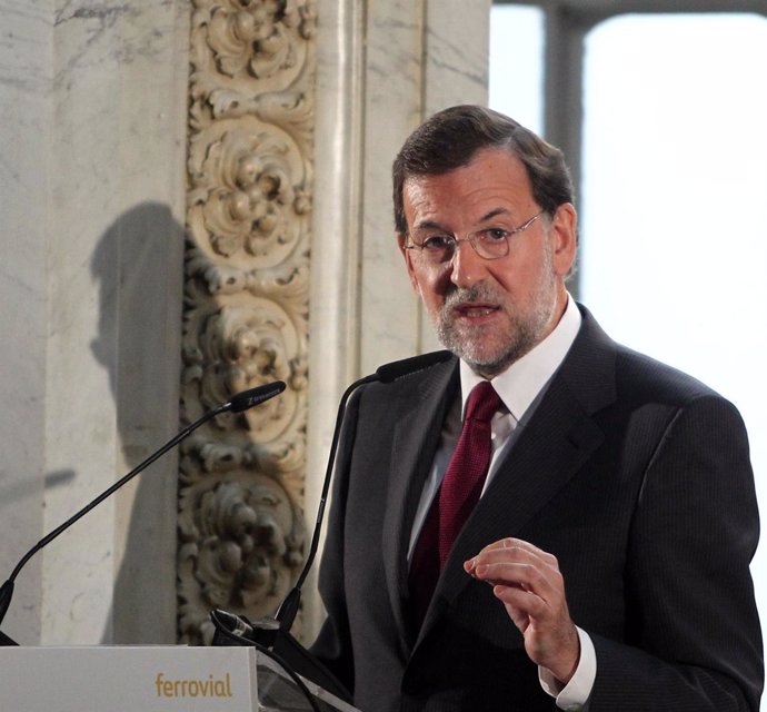 El presidente del PP, Mariano Rajoy, en el Foro ABC
