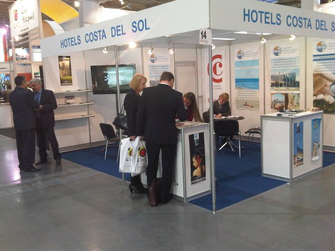 expositor de los hoteleros de la Costa del Sol (Aehcos) en Polonia