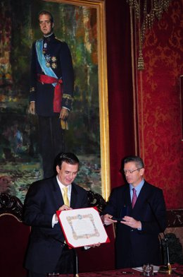 Gallardón recibe al jefe de Gobierno de México D.F.