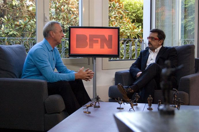Johan Cruyff con Buenafuente