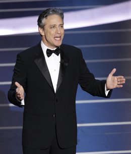 El presentador estadounidense Jon Stewart
