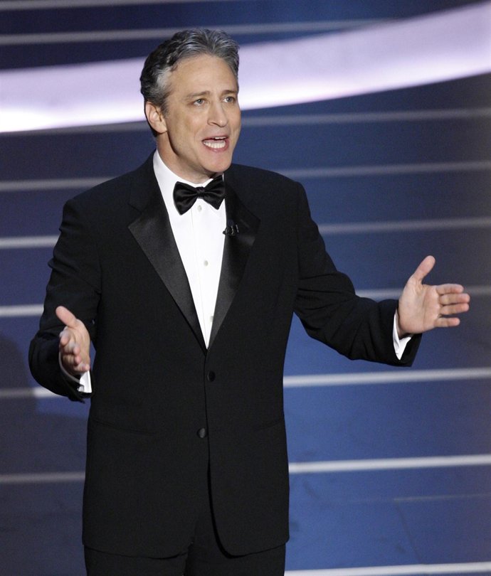 El presentador estadounidense Jon Stewart